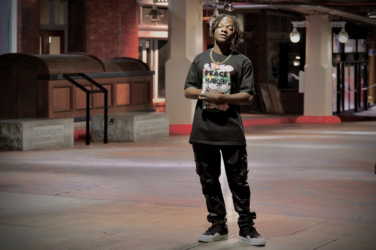 Peace Maker Tee- Black